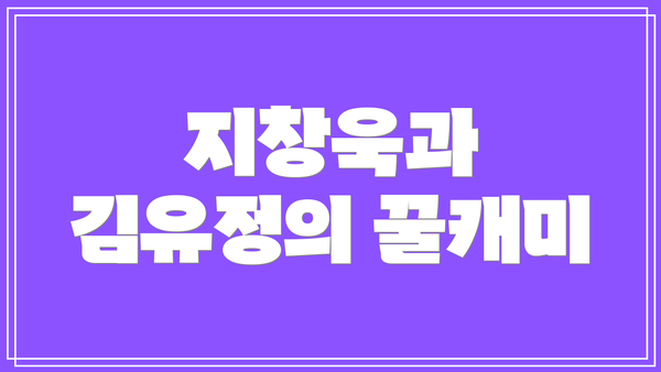 지창욱과 김유정의 꿀캐미